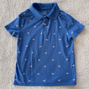 Cat & Jack Blue Kids Polo Shirt